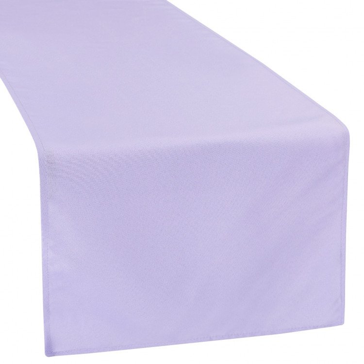 Purple, Lavender Polyester Runner