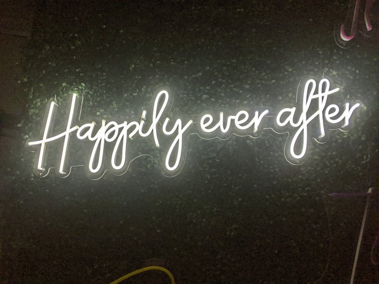 Happily Ever After Neon Sign