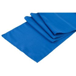 Blue, Royal Polyester Runner