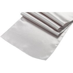 Silver, Satin Runner