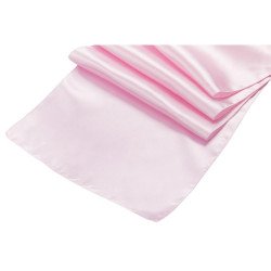 Pink, Baby Satin Runner