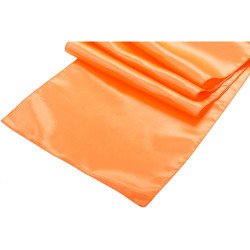 Orange, Satin Runner