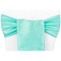 *Blue, Tiffany Taffeta Chair Sash