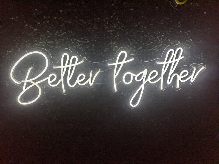 Better Together Neon Sign