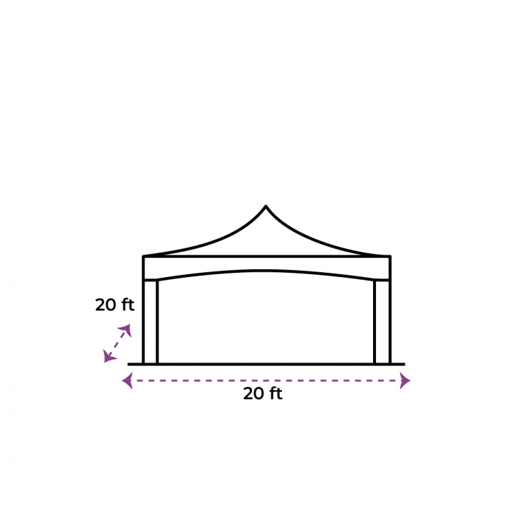 20X20 Marquee Tent