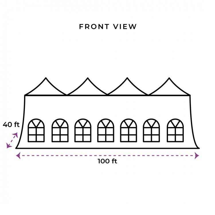 40X100 Elite Tent