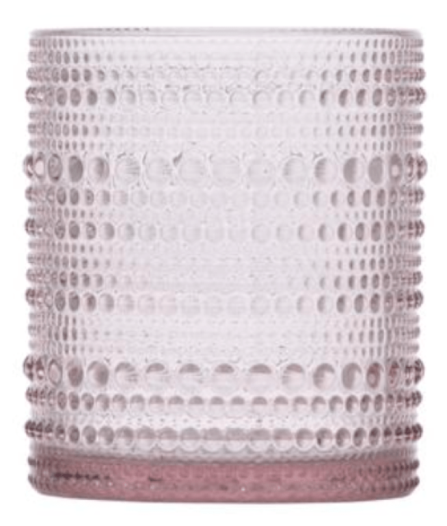Jupiter Rocks Glass - Blush Pink | Pinnacle Event Rentals(WPG)