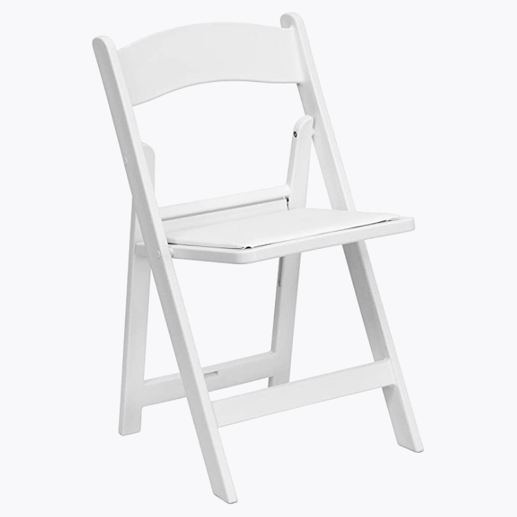 White Padded Chair