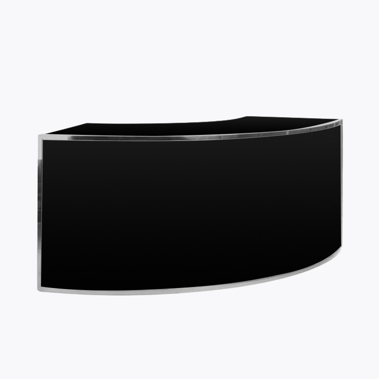 Phoenix Curve Bar - Silver Frame with Black Inserts Phoenix Curve Bar - Silver Frame with Black Inserts