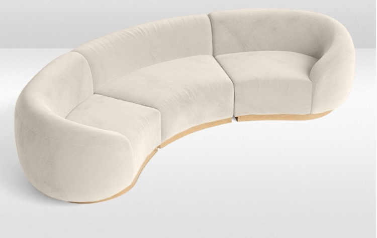 Cascade - Arc Sofa - Ivory