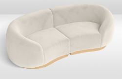 Cascade - Loveseat - Ivory