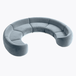 Cascade - Eclipse Sofa - Rain