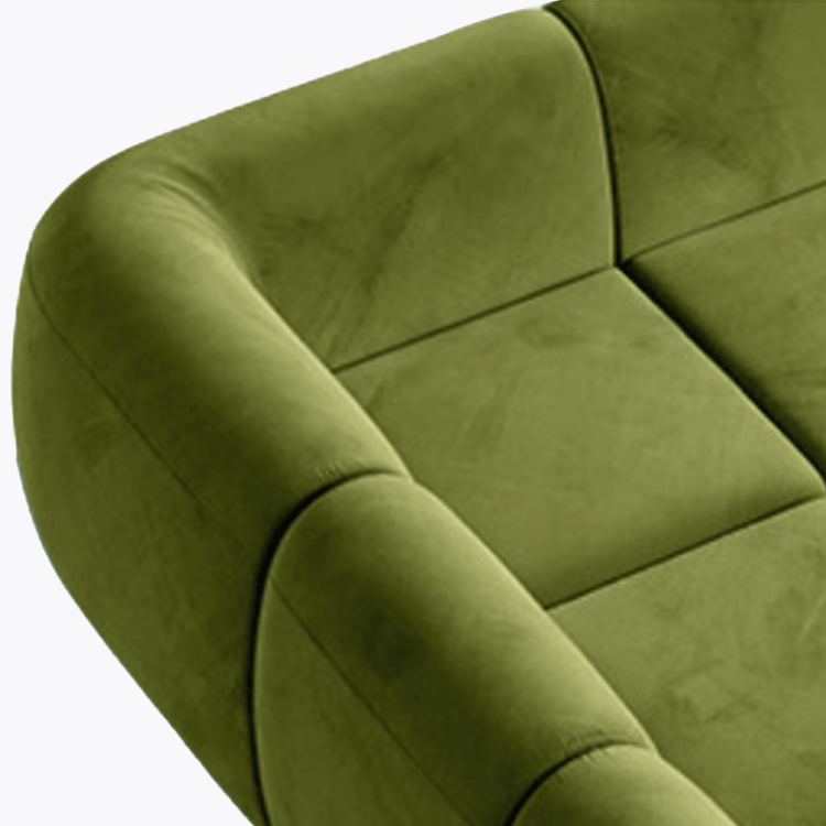 Colette - Corner - Moss Velvet