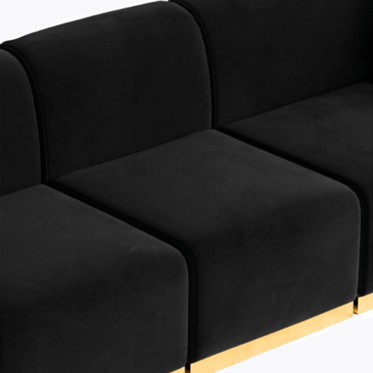 Colette - Mid - Black Velvet