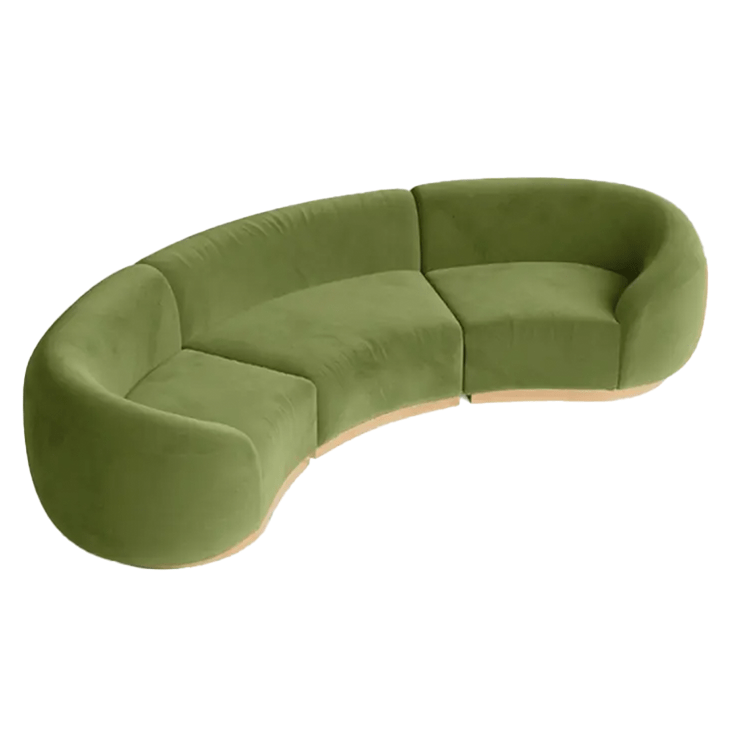 Cascade - Arc Sofa - Moss