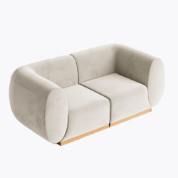 Colette - Loveseat - Ivory