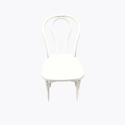 White Bentwood Chair