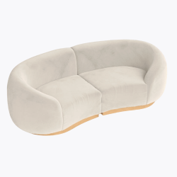 Cascade - Loveseat - Ivory