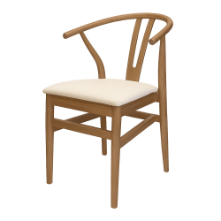 Dark Walnut Wishbone Chair