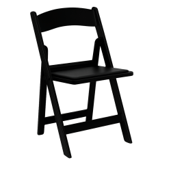 Black Padded Chair