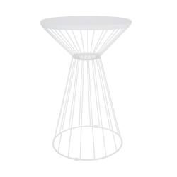 Aria Cocktail Table - White