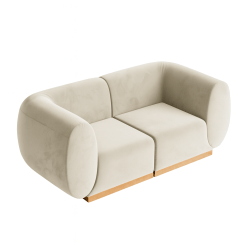 Colette - Loveseat - Ivory