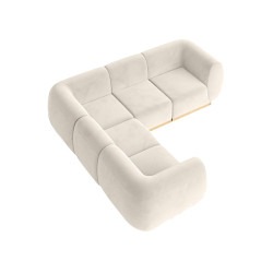 Colette - L Sofa - Ivory