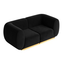 Colette - Loveseat - Black