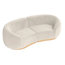 Cascade - Loveseat - Ivory