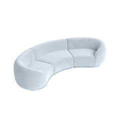 Cascade - Arc Sofa - Rain