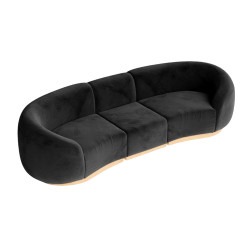 Cascade - Sofa - Black