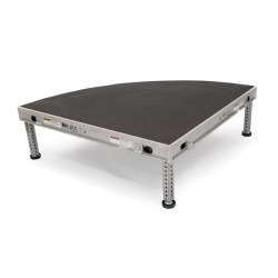 4' Quarter Round Stage Panel - 12 Inch Height