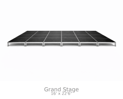 Event Stage - 16' x 22'6 - 12' height