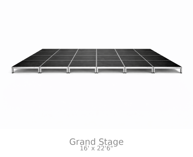 Event Stage - 16' x 22'6 - 12' height