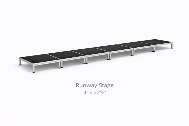 Runway Stage - 12' height