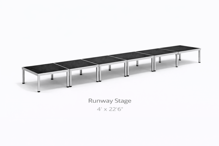 Runway Stage - 23' height