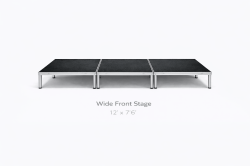 Wide Front Stage - 23' height