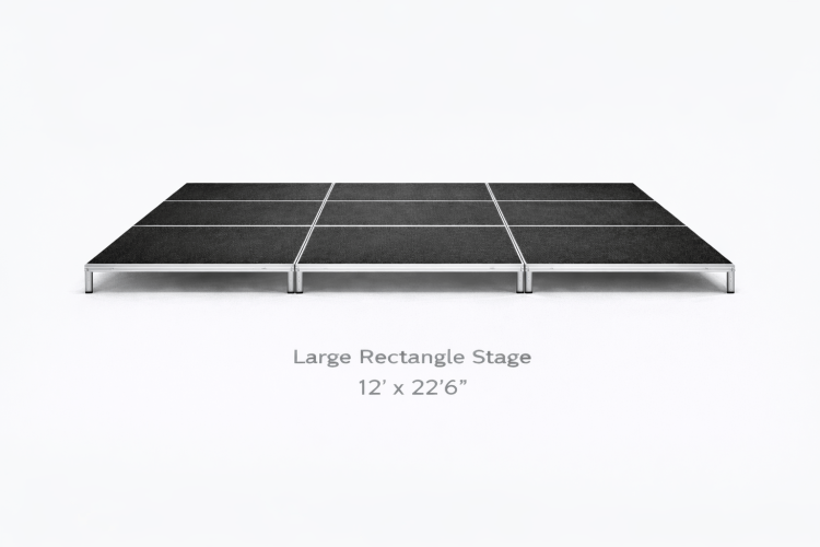 Event Stage - 12' x 22'6 - 12' height