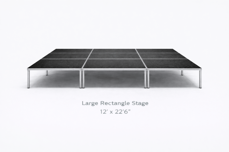 Event Stage - 12' x 22'6 - 23' height