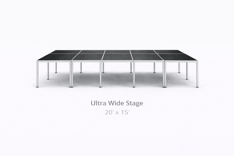 Event Stage - 20' x 15' - 23' height
