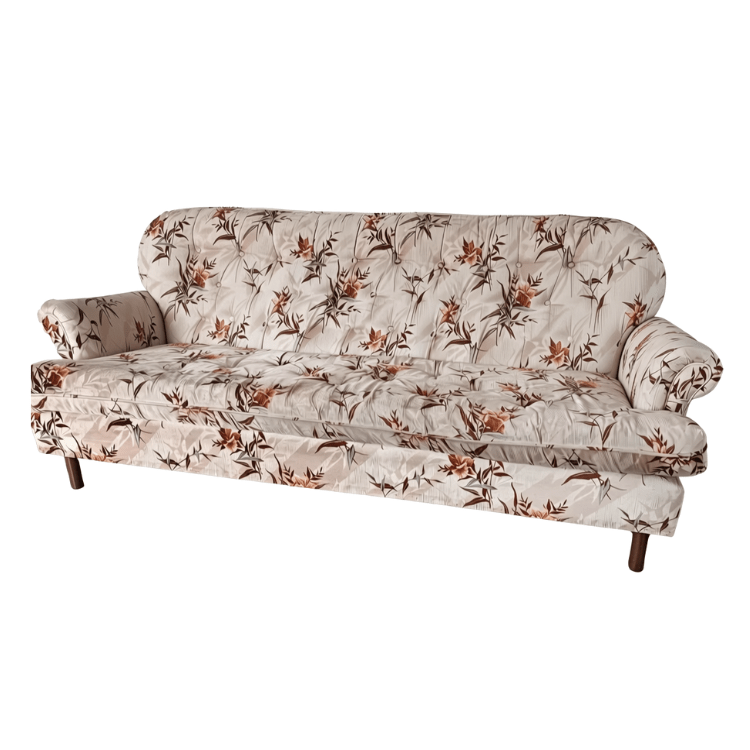 Vintage Floral Sofa
