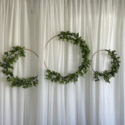 Greenery Hoops