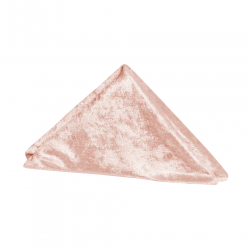 Pink, Blush Velvet Napkin