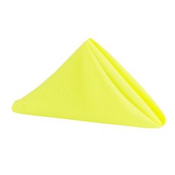 Yellow, Bright Satin Napkin