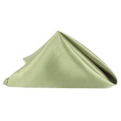 Green, Moss Satin Napkin