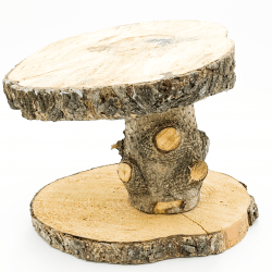 Wood Cake Stand