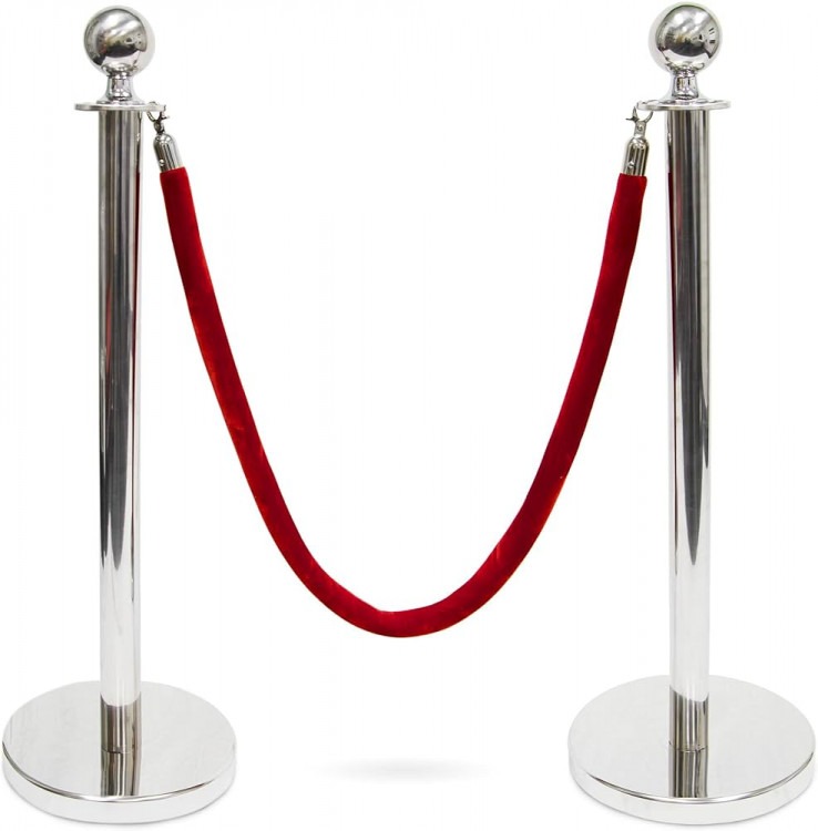 Chrome Stanchion