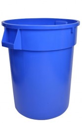 44 Gal Waste Container - Blue