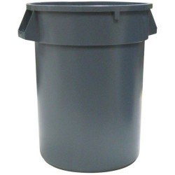 44 Gal Waste Container - Grey