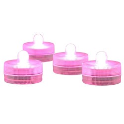 *LED Tealight, Pink